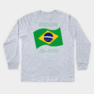 Brazilian jiu-jitsu Kids Long Sleeve T-Shirt